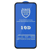 For iPhone 12 / 12 Pro 9H 10D Full Screen Tempered Glass Screen Protector(Black)