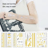 10 PCS Waterproof Hot Stamping Fashion Temporary Tattoo Stickers(VT-318)