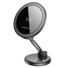 BOROFONE BH218 Star Metal Ring Magnetic Wireless Fast Charging Car Holder(Metal Grey)