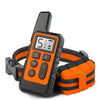 Dog Training Collar 500m Remote Shock Waterproof Orange