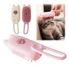 Electric Pet Grooming Brush with Spray - Purple