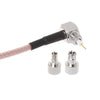 SMA Female to CRC9/TS9 RG316 Adapter Cable (Rose Gold, 15cm)