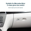 Car Glove Box Handle Switch for Mercedes-Benz W212 2008-2014, Left Driving(Black)