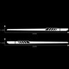 2 PCS/Set D-608 Stripe Pattern Car Modified Decorative Sticker(White)