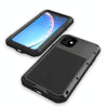 For iPhone 11 LOVE MEI Metal Shockproof Waterproof Dustproof Protective Case(Black)