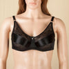 BR-JKN1063 Crossdressing Fake Breast Bra Without Fake Breast, Size: 34/75D(Black)