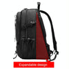 Large-capacity Expandable Shoe Compartment Backpack Camping Travel Bag with USB Port, Size: 80L(Green)