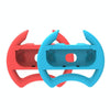 For Nintendo Switch IPLAY HBS-412 Gamepad Steering Wheel Gamepad Accessories(Red Blue)