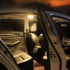 Car USB Charging Strong Magnetic Roof Reading LED Light(Black)