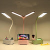 TD6 Student Mobile Phone Holder Pen Holder Eye Protection USB Desk Lamp(Green)