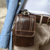 6385 Men Outdoor Sports Belt Hanging Multifunctional Waist Bag(Coffee)