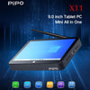 PiPo X11 TV Box Style Tablet Mini PC, 3GB+64GB, 9.0 inch Windows 10 Intel Celeron N4020 Quad Core up to 2.8GHz, US/EU Plug(Black)