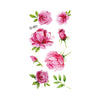 50 PCS Literary Small Fresh Flower Tattoo Sticker Rose Waterproof Lasting Arm Sticker(Q-001)