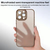 For iPhone 12 Pro Nano Semi-transparent Frosted Skin Feel Phone Case(Antique White)