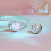 S925 Sterling Silver Valentine Day Confession DIY Love Beads