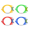 4PCS Big Fish Rings Diving Swimming Pool Toys Children Summer Water Toys