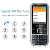 SERVO V9500 Mobile Phone, Russian Key, 2.4 inch, Spredtrum SC6531CA, 21 Keys, Support Bluetooth, FM, Magic Sound, Flashlight, GSM, Quad SIM(Silver)