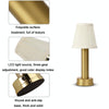 USB Charging Ambience Light LED Bedside Small Night Light(Golden)