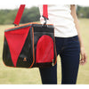 DODOPET MG-866 Pet Carrier Bag, Red, Large 50x30x19cm, For Cats & Dogs to 15kg
