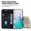 For Realme 13+ Global Little Tiger Embossed Leather Phone Case(Black)