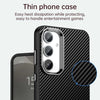 For Samsung Galaxy S23 FE 5G Carbon Fiber Series IMD Phone Case(Black)