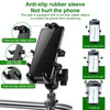 Tilt Rearview Mirror Screw Hole Ball-Head Motorcycle Eight-jaw Aluminum Phone Navigation Bracket