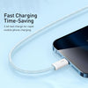 Baseus CALD000503 Dynamic Series 2.4A USB to 8 Pin Fast Charging Data Cable, Cable Length:2m(Blue)