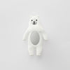 Punch-Free Cartoon Animal Hooks Wall-Mounted Seamless Wall Refrigerator Door Decorative Hooks(Big Bear)