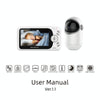 4.3" Video Baby Monitor with Night Vision & Temperature Sensor (US Plug)