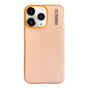 For iPhone 11 Pro Max Soft Sandy Skin Feel Translucent PC Phone Case(Orange)