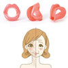 Silicone Face Care Mouth Muscle Tightener Beauty Massage Face-lift Tool(pink)