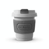 BEN.JACK Coffee Cup Car Perfume Air Conditioner Air Outlet Aromatherapy Ornaments(Light Smoke Gray+Gray)