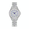 BS Bee Sister FA1686 Diamond Inlaid Ladies Watch Jewelry Chain Watch(Silver)