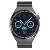 1.3 inch Bamboo Steel Band IP68 Waterproof Smart Watch Support Bluetooth Call(Black)
