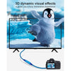 USB 3.0 Male To Micro USB 3.0 Male Braided Cable, Length:1m(Blue)