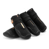 HCPET Non-Slip Dog Shoes, Breathable & Durable, Black, Size 1