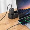 hoco N63 PD30W+QC3.0 Charger Set with 1m Type-C to Type-C Cable, Specification:EU Plug(Black)
