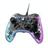 S03 Glare Transparent Wired Gamepad for Nintendo Switch/Sony PS/Computer(White)