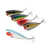 HENGJIA PO035 6cm/6g 5 PCS Simulation Hard Baits Fishing Lures Set Tackle Baits Fit Saltwater and Freshwater
