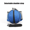 WJ0122 Outdoor Sports One-Shoulder Volleyball Basketball Football Backpack(Red)