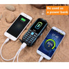 KUH T3 Rugged Phone, Dustproof Shockproof, MTK6261DA, 2400mAh Battery, 2.4 inch, Dual SIM(Black)