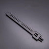 ER061 DIY Hand-sewn Leather Round Punch Tools Alloy Steel Platoons Rushing, Style: 6mm-2 Holes