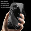 Running Mobile Phone Arm Bag Outdoor Equipment Wrist Bag(Black White)