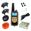 880-2 Dog Training Collar - 800yd Rechargeable Remote, Beep, Vibration, Static (Black/Orange)