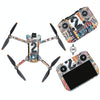 For DJI Mini 3 Pro Remote Control Body Sticker ,Spec: RC With Screen(Graffiti No. 2)