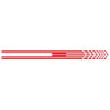 D-730 Stripe Pattern Car Modified Decorative Sticker(Red)