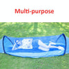 Anti-Rollover Automatic Quick-Opening Mosquito Net Hammock Outdoor Camping Double Anti-Mosquito Hammock, Size: 290x140cm(Yellow Black)