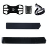 3 In 1 Four Jaws Detachable Swivel Arm Wrist Strap Bicycle Holder For 4.5-6.5 inch Phones(Black)