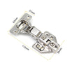 2 PCS Stainless Steel Hydraulic Hinge Copper Rod Hydraulic Buffer Hinge, 781 Straight Arm