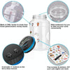 Digital Display Counting Piggy Bank With Lock, Currency: Australian Dollar